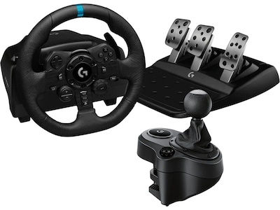 Logitech G923 og Driving Force Shifter Bundle PS/PC