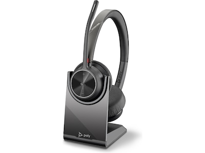 Poly Voyager 4320-M MS USB-C Headset med ladestativ