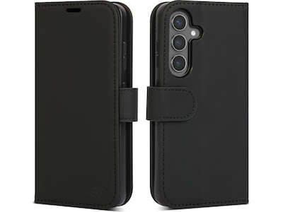 Galaxy S25 Lommebokdeksel (sort)