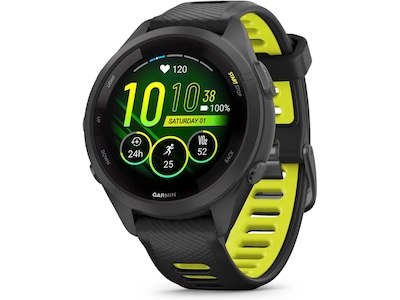 Garmin Forerunner 265S 42mm GPS (sort)