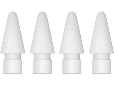 Spisser til Apple Pencil, 4-pack (hvit)