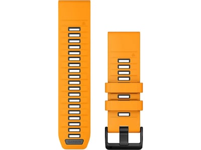 Garmin QuickFit Silikonreim 26mm (oransje/grafitt)