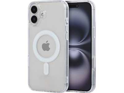 iPhone 16 Plus Magnetic Clear Case (gjennomsiktig)