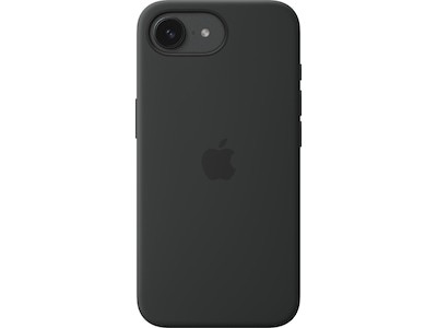 iPhone 16e Silikondeksel (sort)