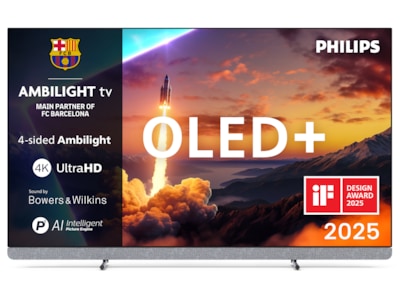 Philips 65" OLED910/12 OLED Plus Smart Ambilight AI TV (2025)