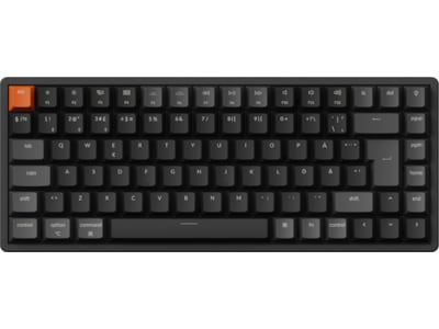 Keychron K2 V3 RGB Aluminium Hot Swap QMK Super Red trådløst tastatur