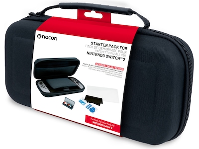 Nacon Rigid Pouch L pakke for Nintendo Switch 2 (sort)