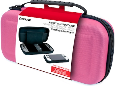 Nacon Transport Case for Nintendo Switch 2 (rosa)