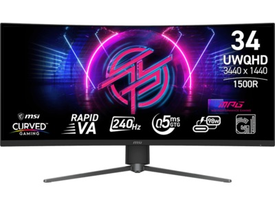 34" curved gamingskjerm MAG 346CQRF X24
