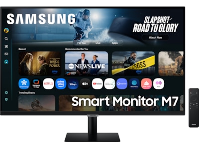 Samsung 32" 4K smart skjerm M7 32FM702 (sort)