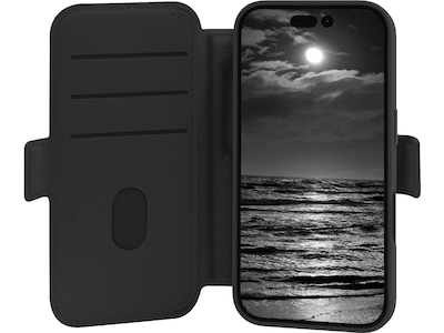 dbramante1928 iPhone 16 Lynge 2-i-1 Lommebokdeksel (midnight)