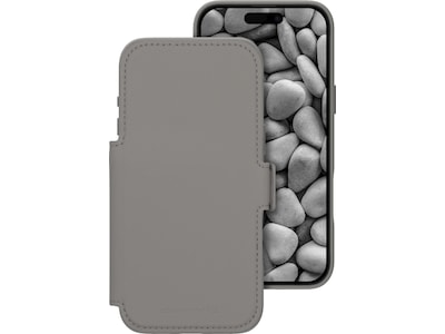 iPhone 17 Pro Max Lynge 2-i-1 Lommebokdeksel (river stone)