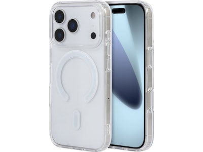 iPhone 17 Pro Magnetic Silikondeksel (gjennomsiktig)