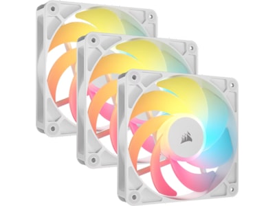 Corsair RS120-R ARGB PWM Reverse Vifte 3pk (hvit)