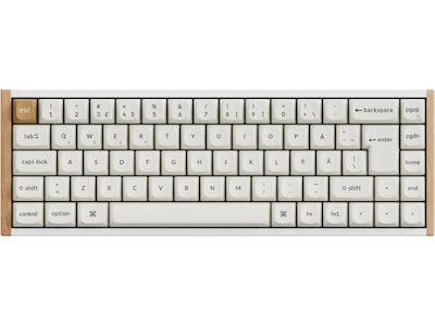 K6 HE SE trådløst gamingtastatur (tre/hvit)