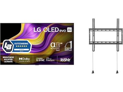 LG 55" G5 AI 4K OLED Smart TV (2025) + veggfeste