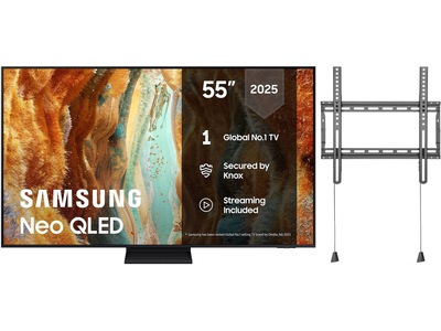 Samsung 55" QN70F Neo QLED 4K Mini LED smart-TV (2025) + veggfeste
