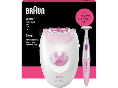 Braun Silk·épil 3 epilator (rosa)