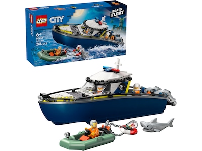 LEGO City politiets båtjakt 60456