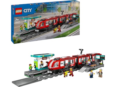 LEGO City trikk og stasjon 60423