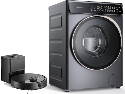 Roborock ZEO One vask/tørk (grå) + robotstøvsuger