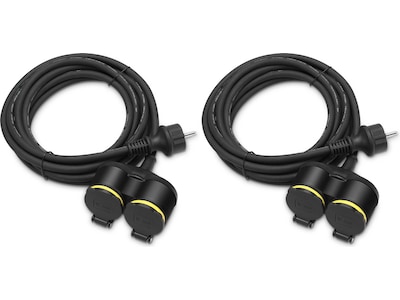 Andersson ECO 3.0 dobbel skjøteledning 5 m 2-pakning