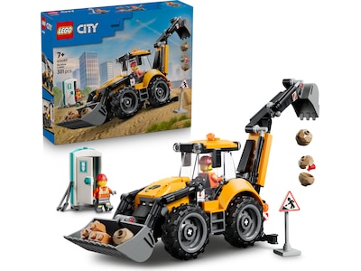 LEGO City Great Vehicles Gul traktorgraver 60480