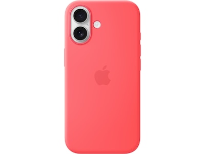 iPhone 17 Silicone Case with MagSafe - Bright Guava