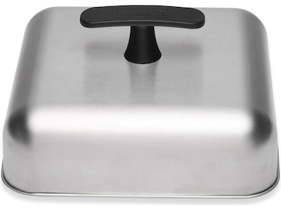 Weber Smeltelokk 25x25x8 cm rostfritt stål