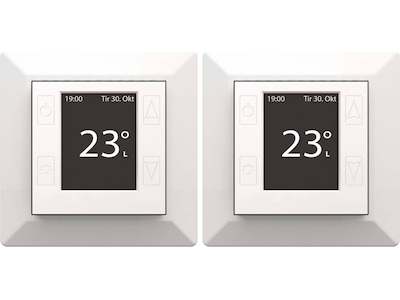 Mill Smart WiFi Gulvtermostat 2-pack (matt hvit)