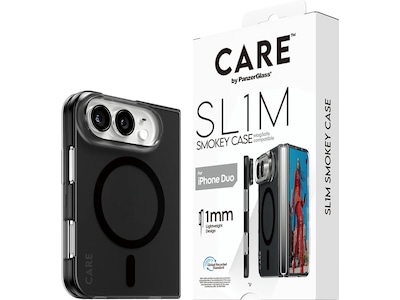 Signature Case SLIM PC/TPU Case Smokey Black Apple iPhone Duo
