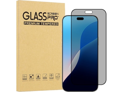 iPhone 18 Pro Glass Privacy Skjermbeskytter