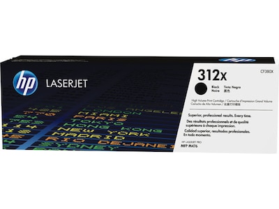 HP Toner 312X Sort