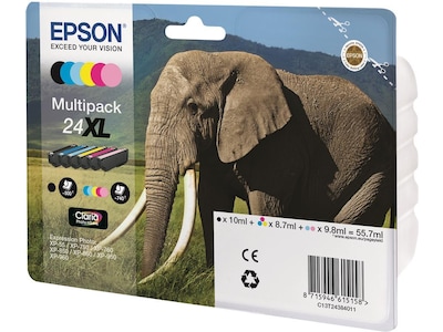 Epson 24XL Multipack 6-pack Claria Foto Blekk