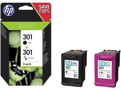 HP Blekk 301 Combopack