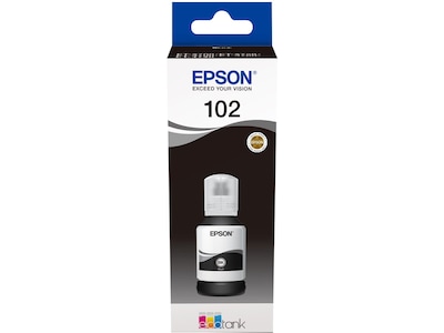 Epson 102 EcoTank sort blekkflaske