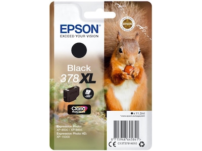 Epson Blekk 378XL Sort