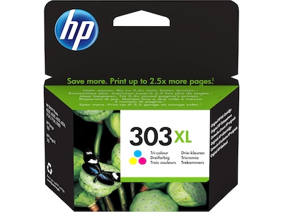 HP Blekk 303XL High Yield Tri-Color