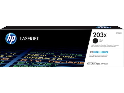 HP Toner 203X Sort