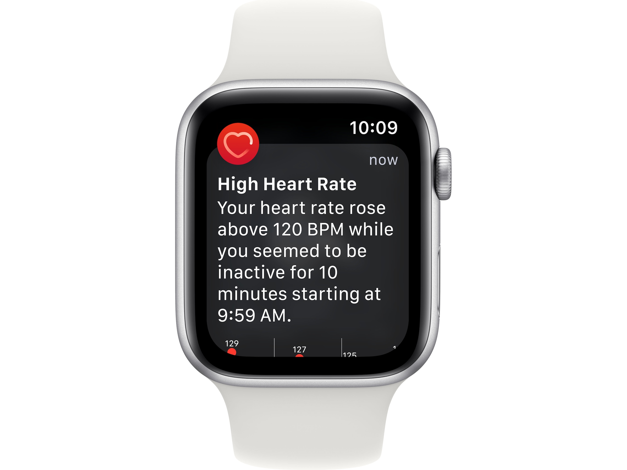 Apple Watch SE 2nd Gen 44mm GPS Aluminium (sølvfinish) Smartklokker