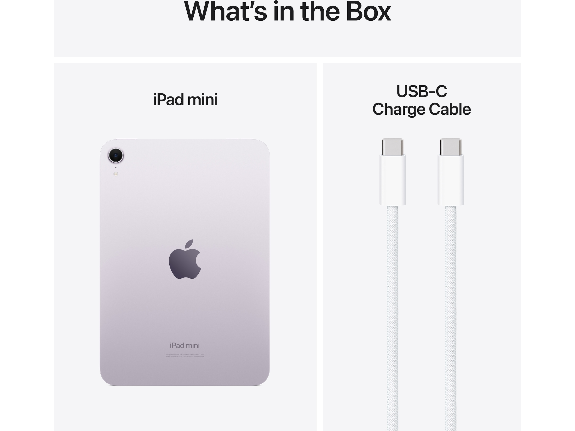 iPad mini (2024) 512GB WiFi (lilla) Nettbrett / iPad