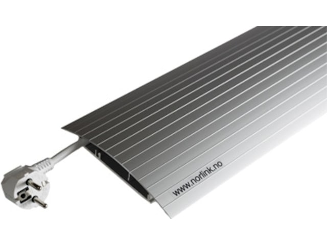 Kenson gulvlist alu. 200 cm. sølv Tilbehør til arbeidssteder og avlukker