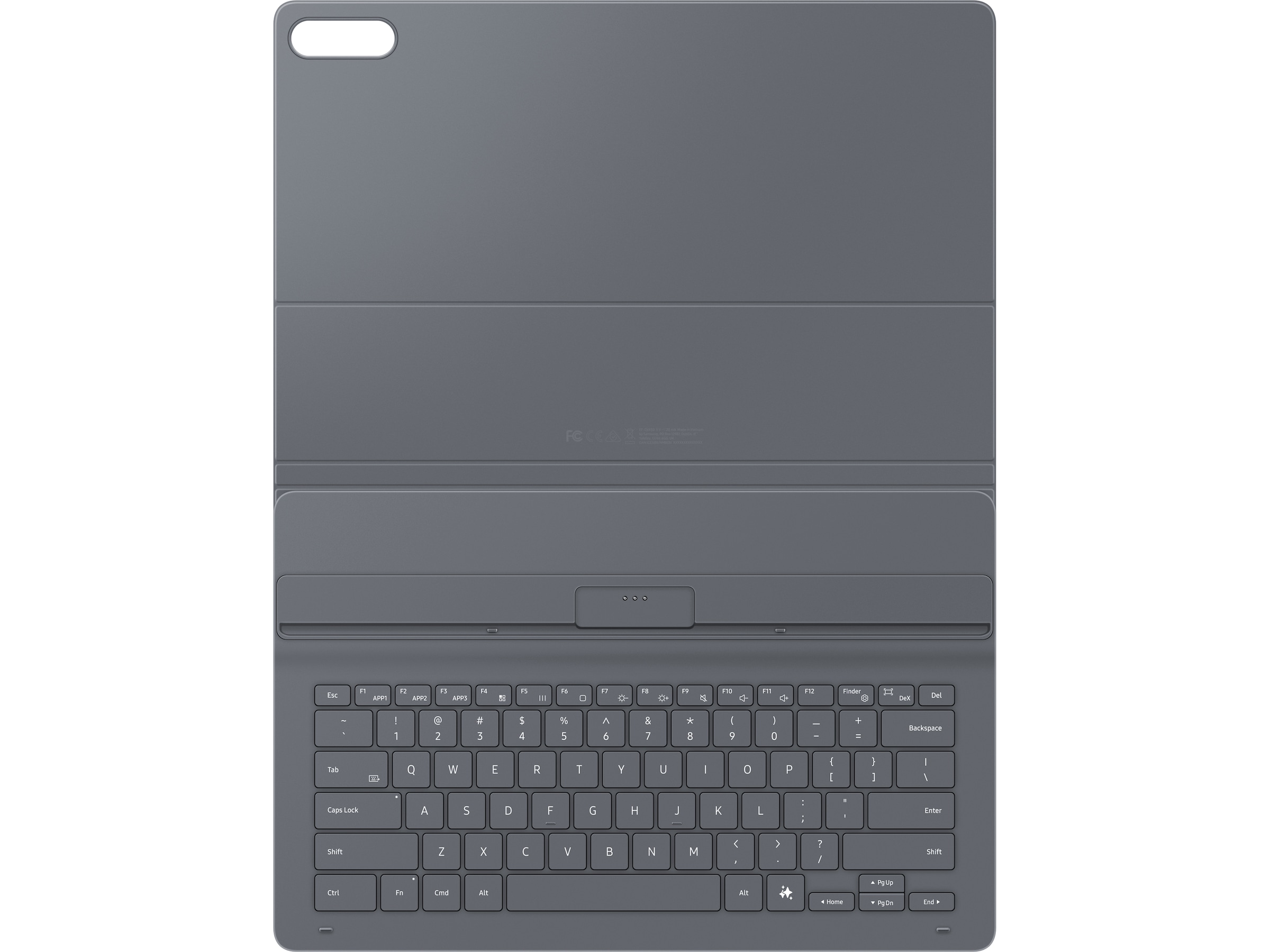Samsung Galaxy Tab S11 Ultra Book Cover Keyboard Slim Deksel til nettbrett