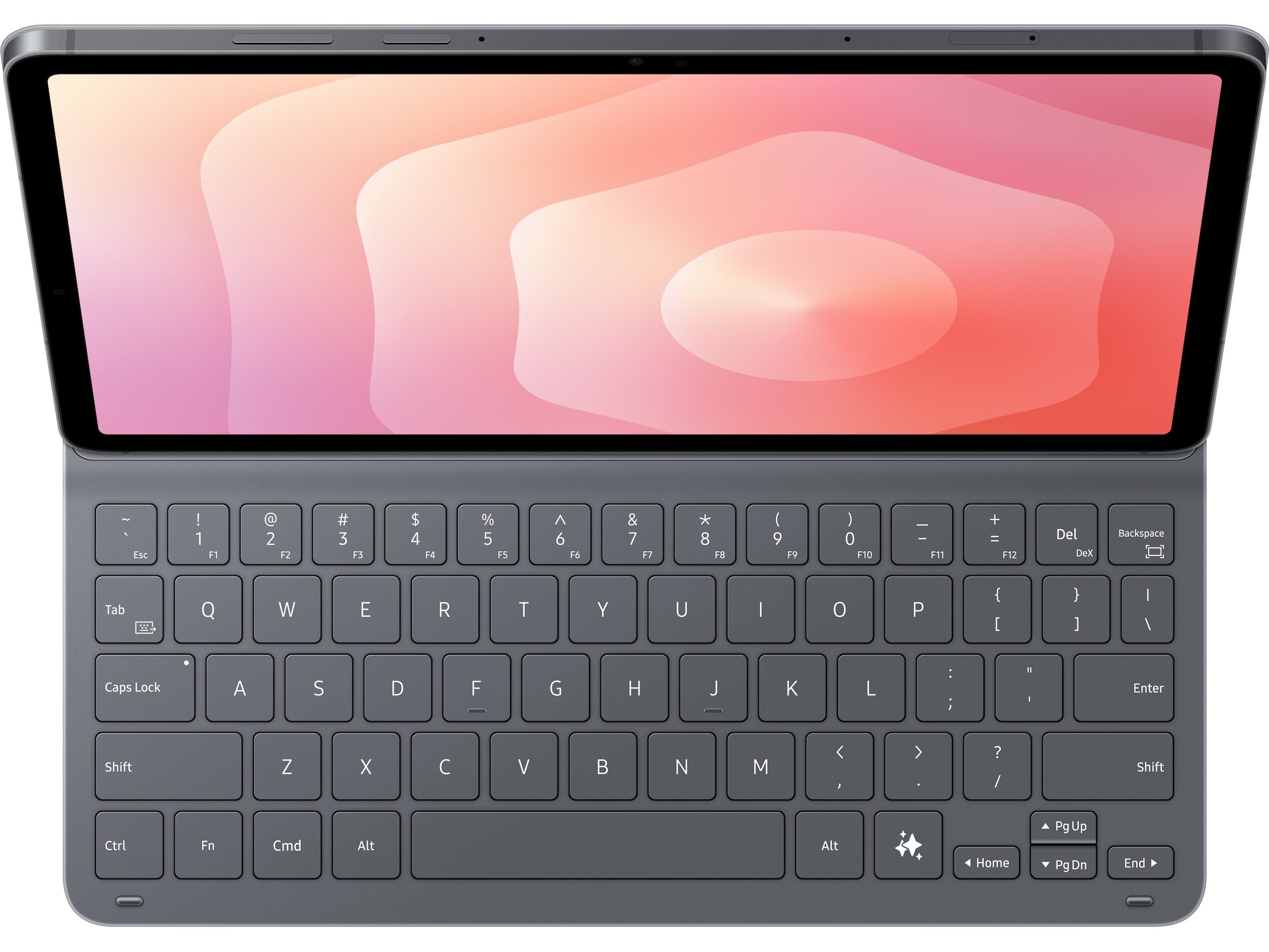 Samsung Galaxy Tab S11 Book Cover Keyboard Slim Deksel til nettbrett