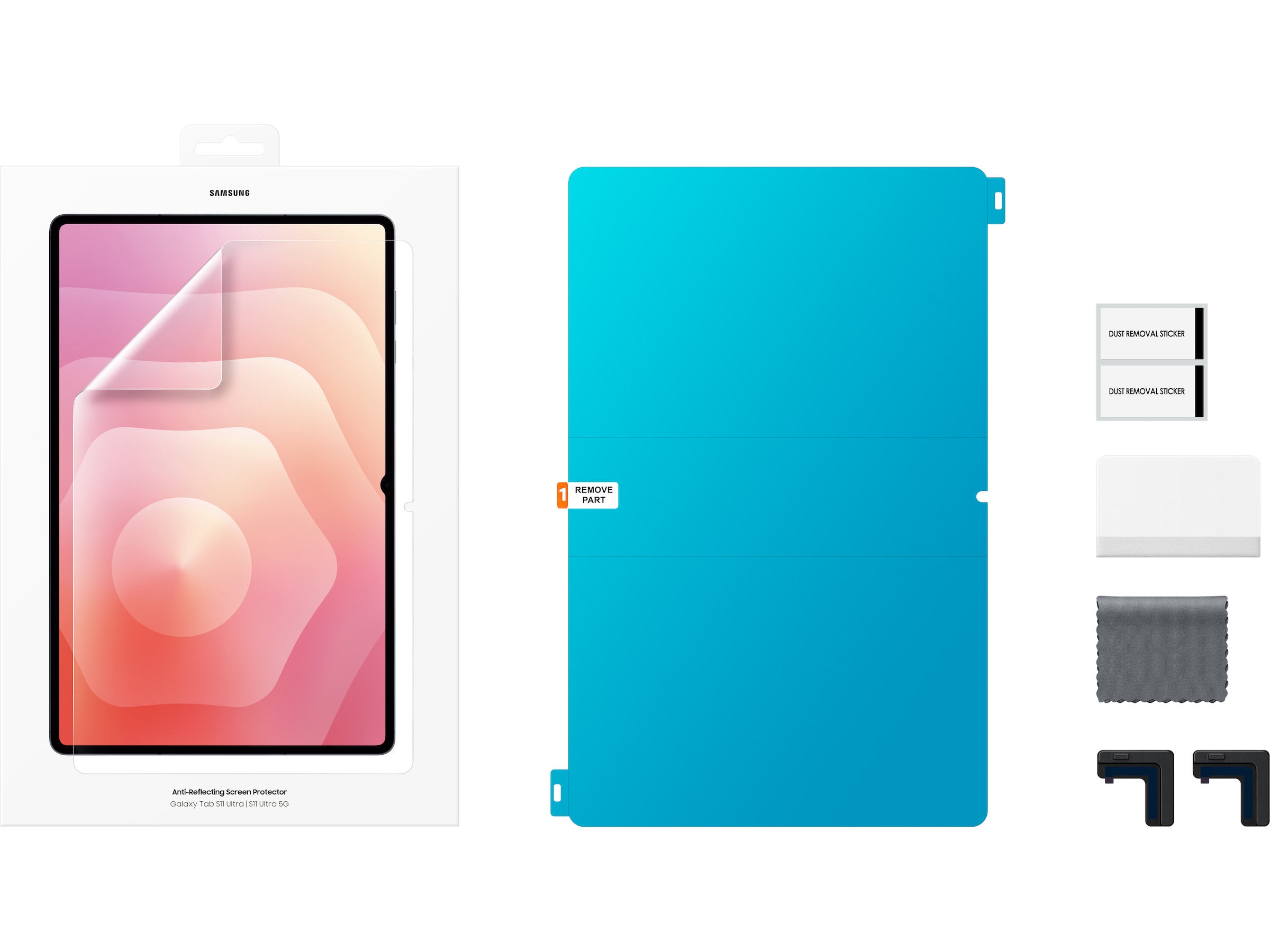 Samsung Galaxy Tab S11 Ultra Anti-reflecting Film skjermbeskytter Skjermbeskyttelse nettbrett