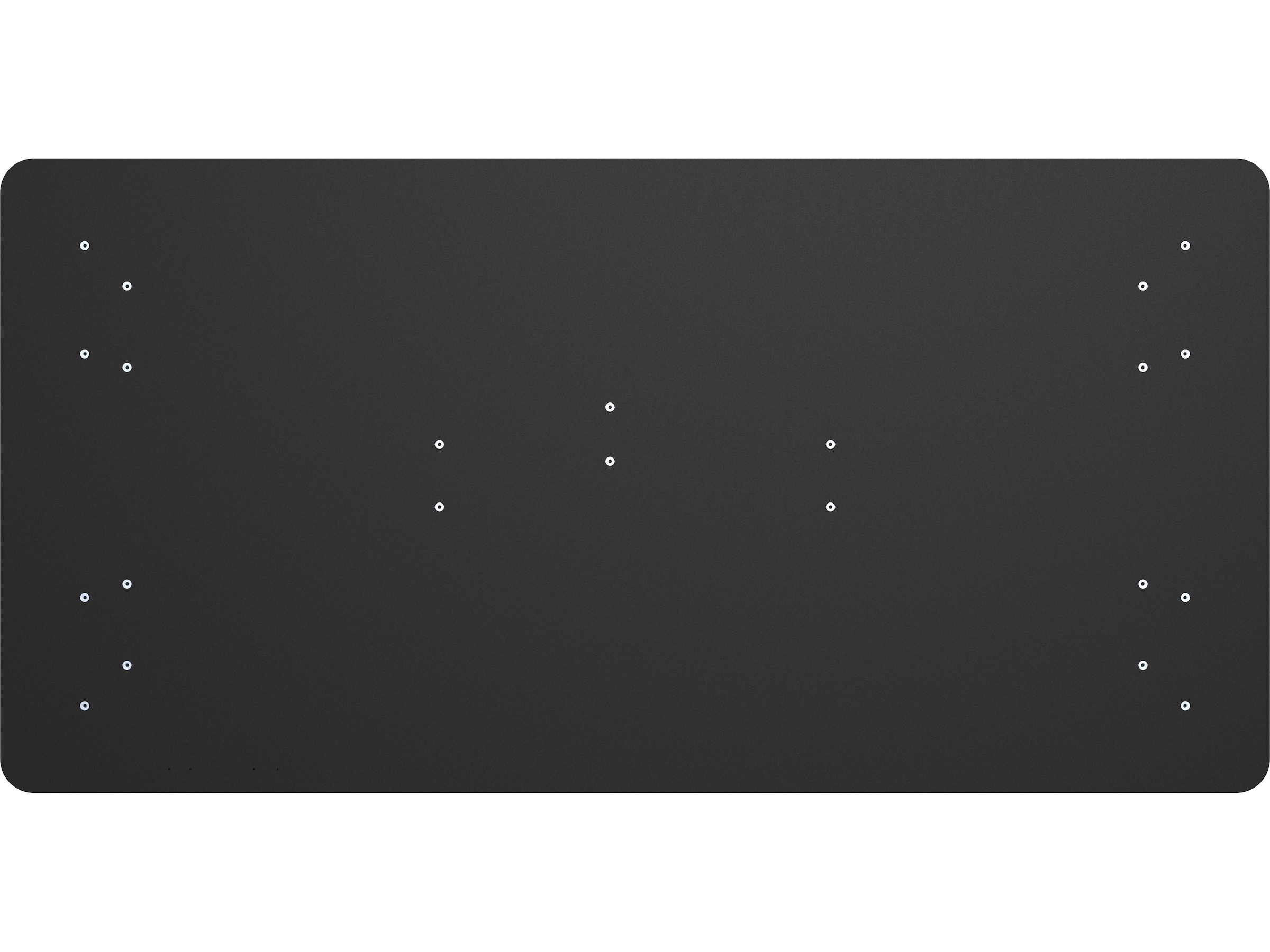 iiglo Skrivebordsplate 150cm (sort) Skrivebord