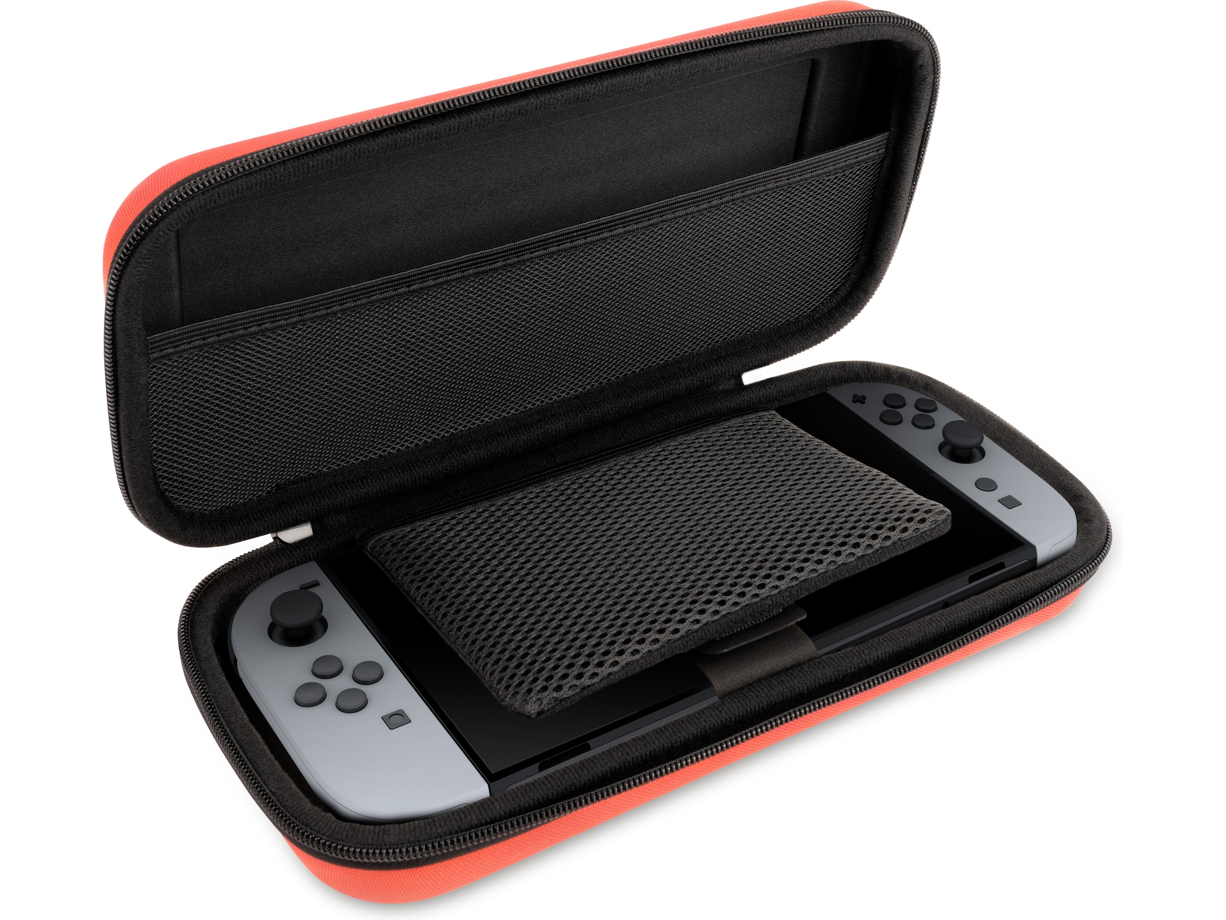 Nacon Transport Case for Nintendo Switch 2 (lys rød) Tilbehør til spillkonsoller