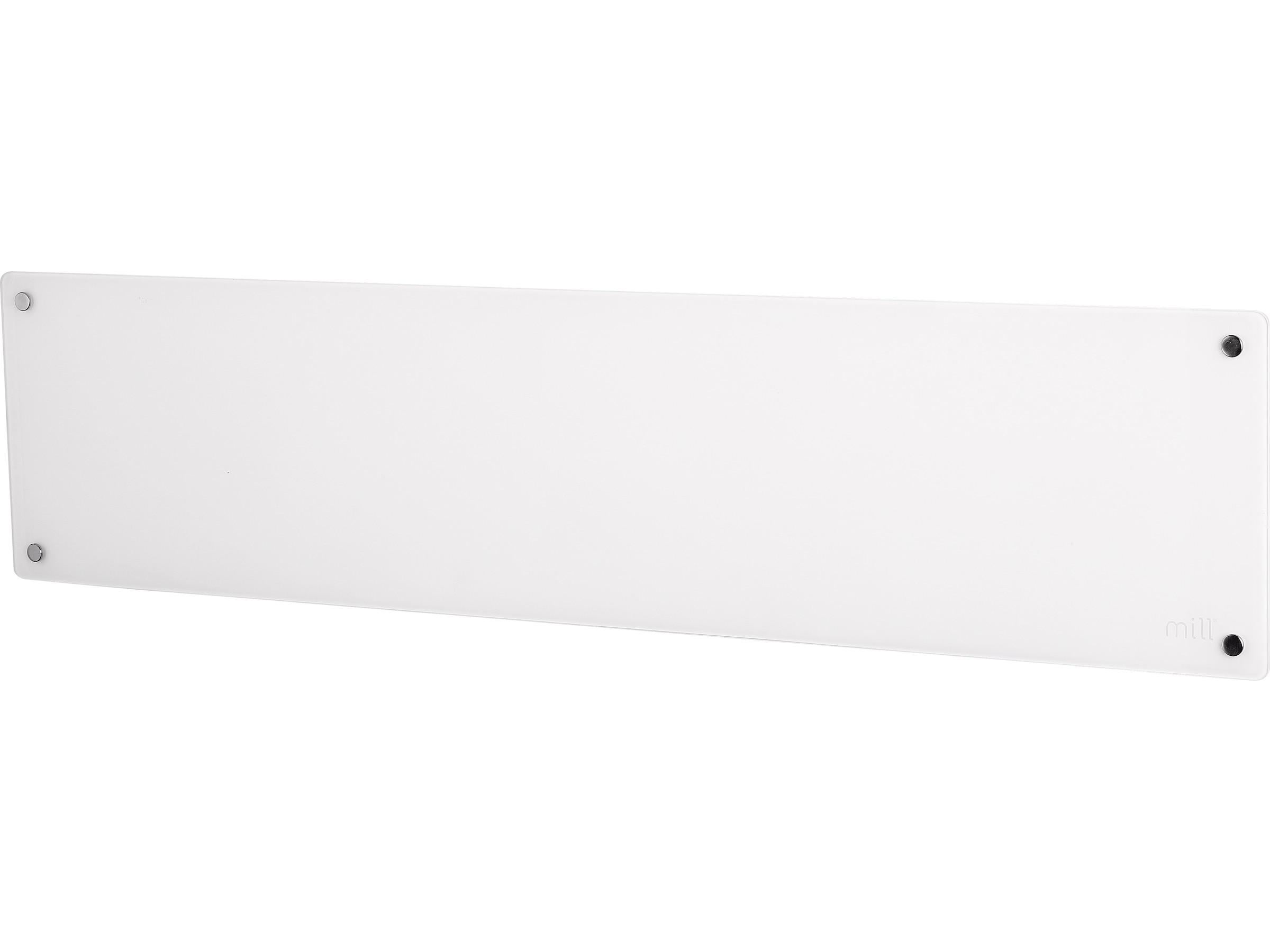 Mill Glass panelovn 850W (hvit) Panelovner