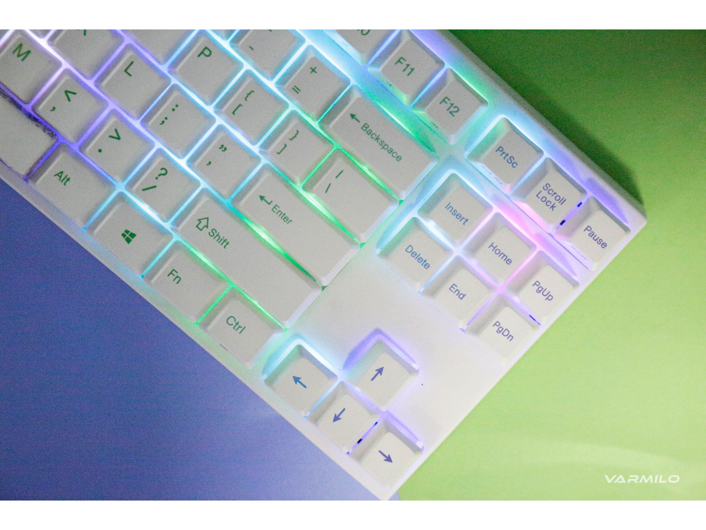 Varmilo VA88M Rainbow 2 RGB TKL Gaming Tastatur -Demo Demo annet i datautstyr