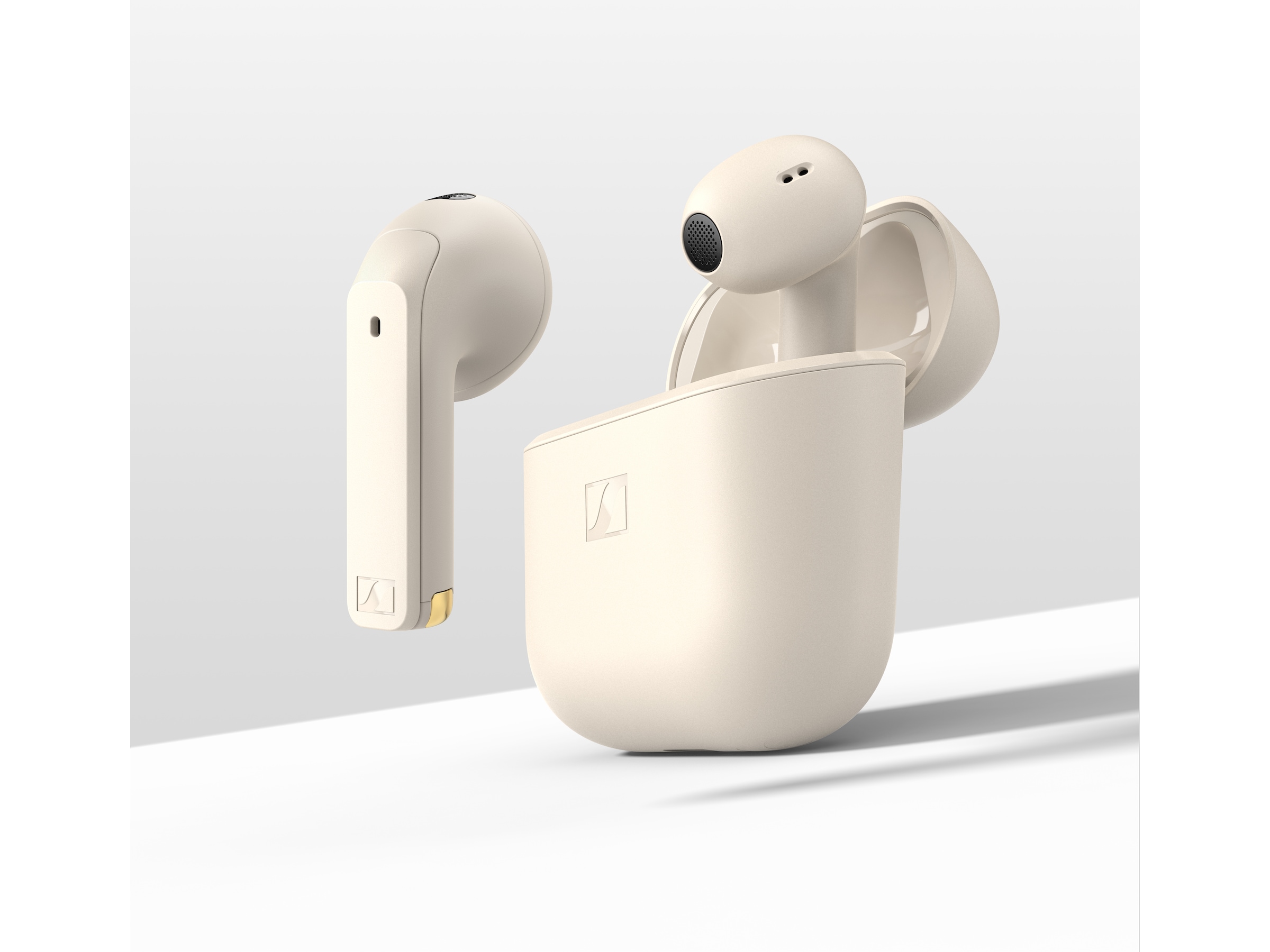 Sennheiser ACCENTUM Open trådløse ørepropper, In-ear (cream) Ørepropper